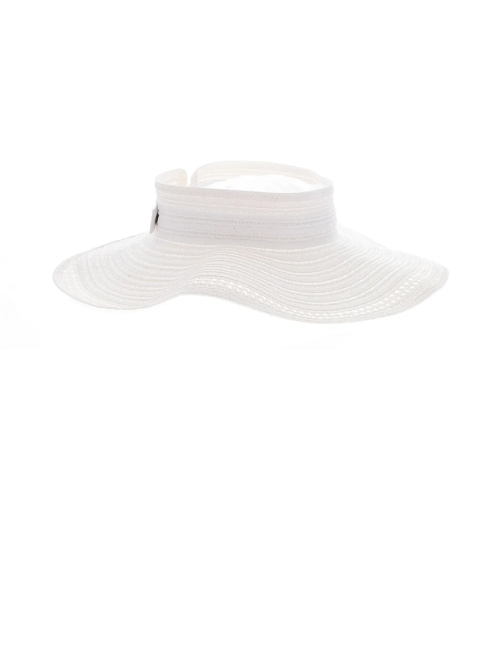 Shade & Shore White Wide Brim Crochet Sun Hat